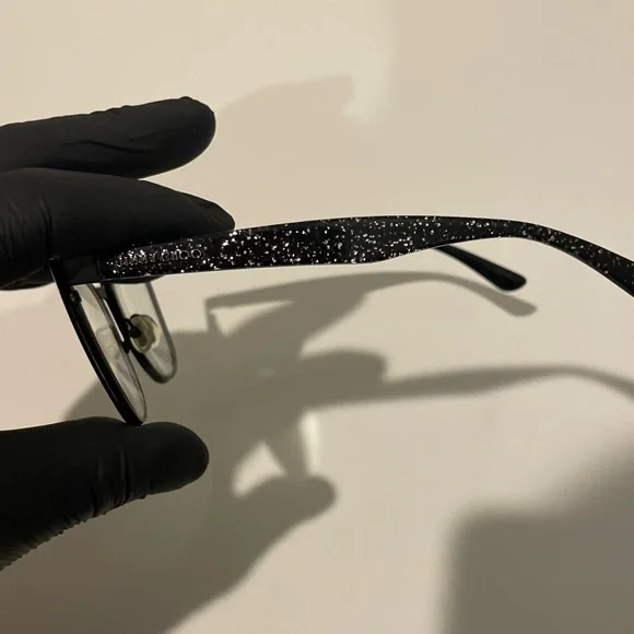 🚫SOLD🚫 Jimmy Choo Eyeglass Frames JC189 NSB 140 - Picture 6 of 15